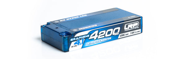 LRP HV Hyper LCG Modified Shorty GRAPHENE-4.1 4200mAh 7.6V LiPo 120C/60C