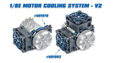 LRP WorksTeam Aluminium Fan Mount V2 - 42mm Motor Diameter - up to 2x 40mm Fans