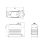SRT T65 HV Brushless Servo