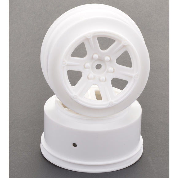 U4732 Short Course Wheel - White +3 offset pr