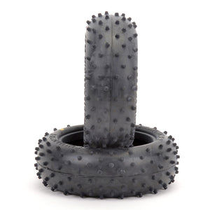 U6557 Mini Spike 2; Front Tyres - Yellow (pr)