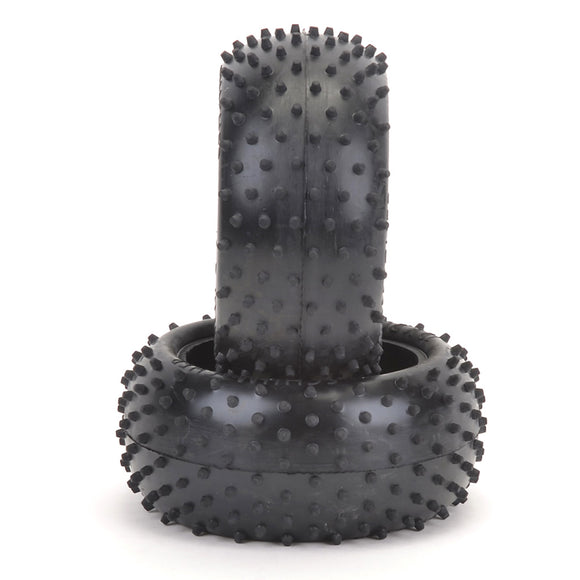 U6558 Mini Spike 2; Rear Tyres - Yellow (pr)