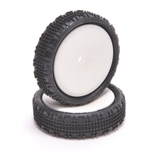 U6904 Fusion Slim - 1/10 2WD Tyres - Yellow - Pre-Glued