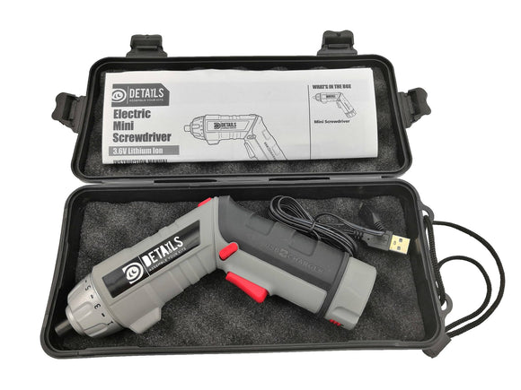 Electric Power Screwdriver/Hex Tip Set