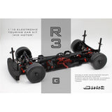 SNRC R3-G Touring Car Chassis Kit (Pre Assembled)