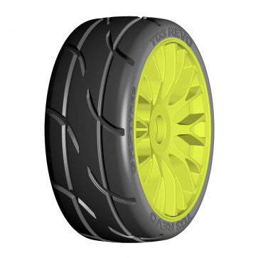 GRP 1/8 GT Rubber Tire Revo XB1 Yellow