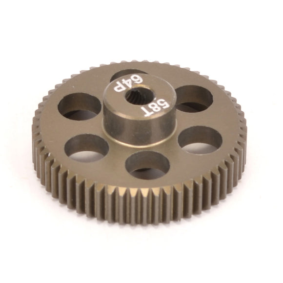 CR6458 Pinion Gear 64DP 58T (7075 Hard)