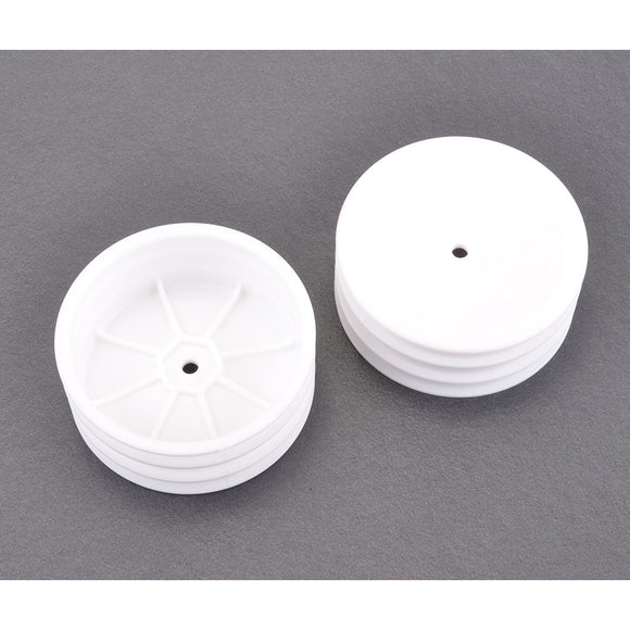 U4368 Wheel; Hex Front - White - 2wd - pr