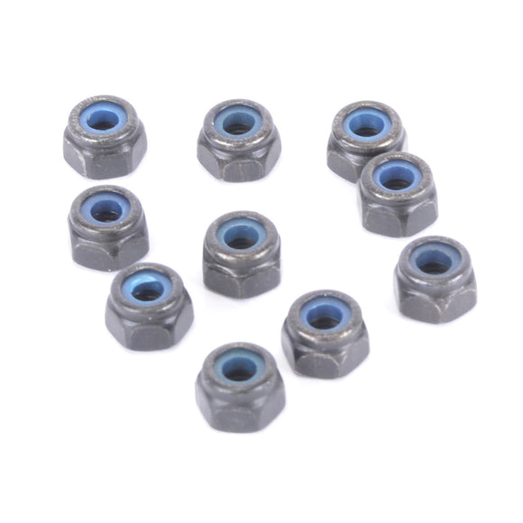 U4650 Speed Pack - M3 Nylock Nut Steel Black 10pcs